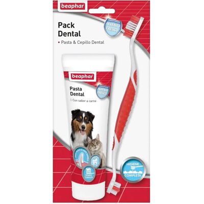 Kit dentale Beaphar con spazzolino e dentifricio - Kit Dentale Kit dentale Beaphar con spazzolino e dentifricio - Kit Dentale