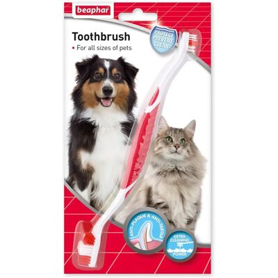 Beaphar Dog & Cat Toothbrush & Liver Flavour Toothpaste - Pet Oral Care Beaphar Dog & Cat Toothbrush & Liver Flavour Toothpaste - Pet Oral Care