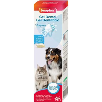Gel Dental com Sabor a Carne - Para Cães e Gatos Gel Dental com Sabor a Carne - Para Cães e Gatos