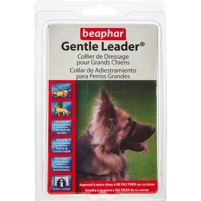 Collar de adiestramiento Gentle Leader de Beaphar - Pequeño, Negro - Talla L Collar de adiestramiento Gentle Leader de Beaphar - Pequeño, Negro - Talla L