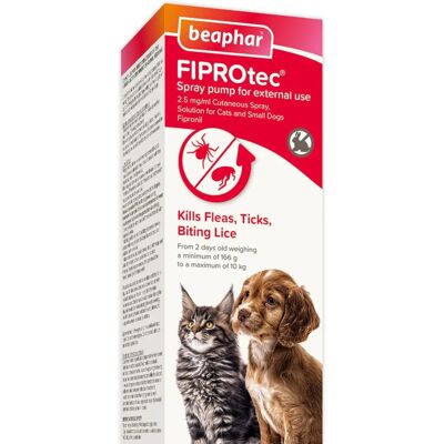 Beaphar Fiprotec Flea & Tick Spray - Flea & Tick Control for Cats & Dogs Beaphar Fiprotec Flea & Tick Spray - Flea & Tick Control for Cats & Dogs