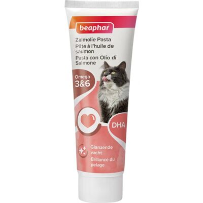 Pâte au saumon Beaphar pour la beauté du pelage - Nourriture pour animaux Pâte au saumon Beaphar pour la beauté du pelage - Nourriture pour animaux