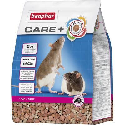 Beaphar Care+ Nourriture pour Rats - Alimentation pour Animaux - Publicité Beaphar Care+ Nourriture pour Rats - Alimentation pour Animaux - Publicité