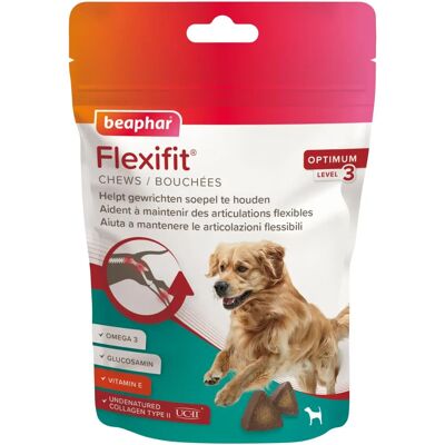 Beaphar Flexifit Mâcher 175g - Complément pour articulations chiens - Publicité Beaphar Flexifit Mâcher 175g - Complément pour articulations chiens - Publicité