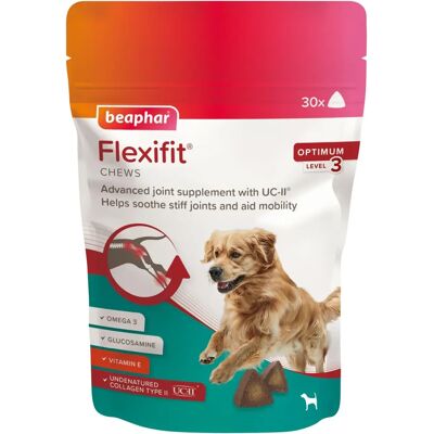 Beaphar Flexifit Dog Chews Advanced Joint Supplement - 30 Chews Beaphar Flexifit Dog Chews Advanced Joint Supplement - 30 Chews