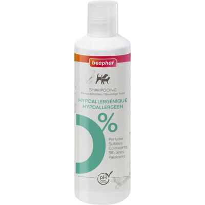 Shampoing Hypoallergénique Beaphar 250 ml pour Chiens et Chats - Publicité Shampoing Hypoallergénique Beaphar 250 ml pour Chiens et Chats - Publicité