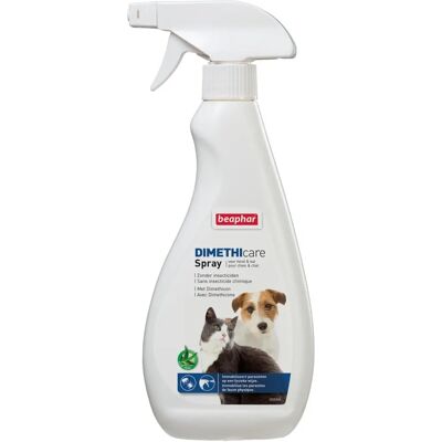 Beaphar Dimethicare Spray Chien/Chat 500 ml - Soins antiparasitaires - Publicité Beaphar Dimethicare Spray Chien/Chat 500 ml - Soins antiparasitaires - Publicité