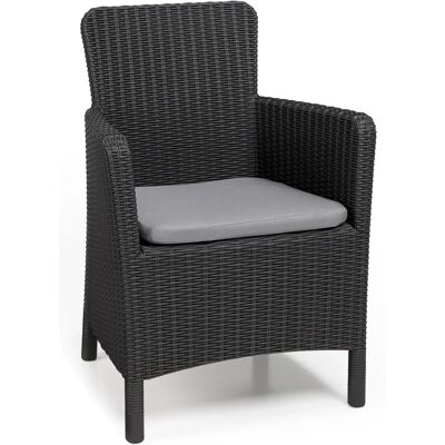 Krzesło ogrodowe Trenton od Allibert od KETER - Odporne na warunki atmosferyczne, Lekkie, 85cm Krzesło ogrodowe Trenton od Allibert od KETER - Odporne na warunki atmosferyczne, Lekkie, 85cm