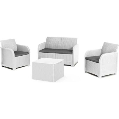 Keter Rosalie Lounge-Set - Gartenset mit Kissen Keter Rosalie Lounge-Set - Gartenset mit Kissen