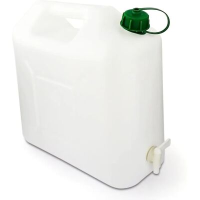 Unbekannter Hersteller 15L Wasserkanister mit Hahn - Kunststoff Unbekannter Hersteller 15L Wasserkanister mit Hahn - Kunststoff