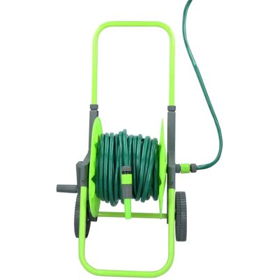 Carrito de manguera Kinzo - 30 m, Asas ajustables Carrito de manguera Kinzo - 30 m, Asas ajustables