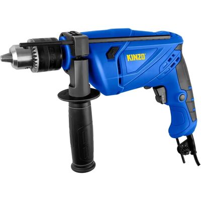 Kinzo Trapano a Percussione - 710W, Regolatore di Velocità Kinzo Trapano a Percussione - 710W, Regolatore di Velocità