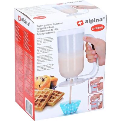 alpina Batter Dispenser - 900ML - Präzise Teigportionierung alpina Batter Dispenser - 900ML - Präzise Teigportionierung