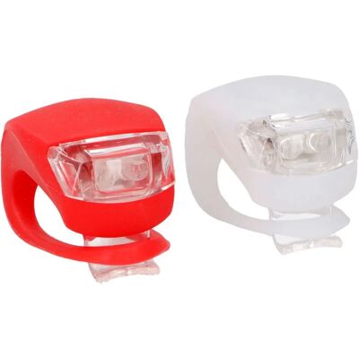 Dunlop Fietsverlichting Set - 2 Stuks - Fietssafety Dunlop Fietsverlichting Set - 2 Stuks - Fietssafety