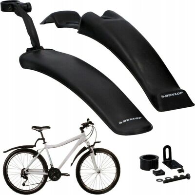 Dunlop spatbordset - Zwart - 24-26 inch Dunlop spatbordset - Zwart - 24-26 inch