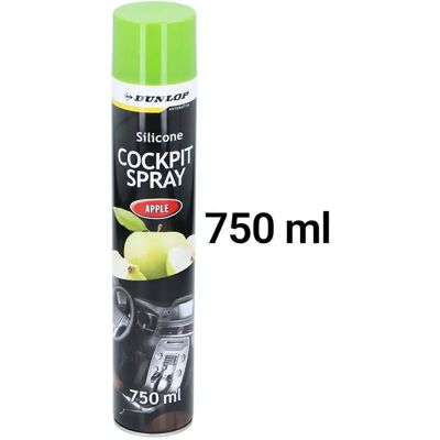 Dunlop Spray de nettoyage de cockpit - Pomme - 750ml - Spray de nettoyage - Publicité Dunlop Spray de nettoyage de cockpit - Pomme - 750ml - Spray de nettoyage - Publicité