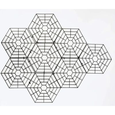 Red de protección para estanque Kinzo 20 pcs - Malla flotante hexagonal Red de protección para estanque Kinzo 20 pcs - Malla flotante hexagonal