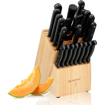 Conjunto de cuchillos Northix con 22 piezas - Juego de cuchillos de cocina Conjunto de cuchillos Northix con 22 piezas - Juego de cuchillos de cocina