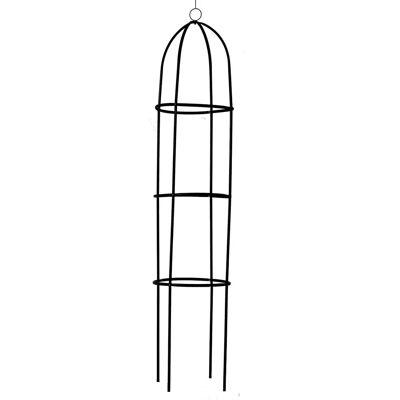 Soporte de jardín Kinzo Obelisco - 185cm Soporte metálico para plantas trepadoras Soporte de jardín Kinzo Obelisco - 185cm Soporte metálico para plantas trepadoras