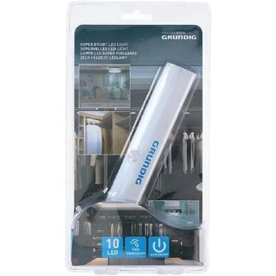 Grundig LED Kastverlichting - Helder, Batterijvoeding, Automatisch AAN/UIT Grundig LED Kastverlichting - Helder, Batterijvoeding, Automatisch AAN/UIT