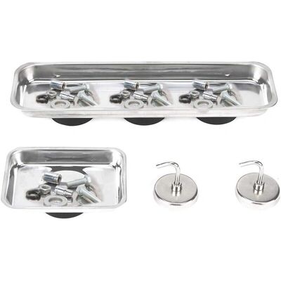 Kinzo - Mag Tray Set - Inox - Due Vassoi - Organizzatore Kinzo - Mag Tray Set - Inox - Due Vassoi - Organizzatore