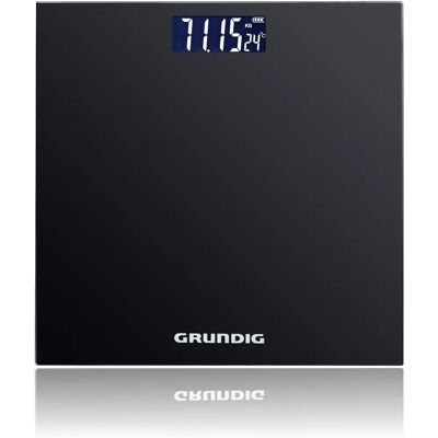 Grundig Digitális Személymérleg - 180kg-ig - Fekete Grundig Digitális Személymérleg - 180kg-ig - Fekete