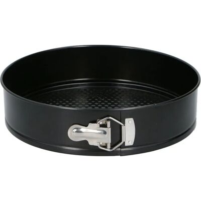 Alpina Antislip Ronde Cakevorm Zwart Staal Ø 28 x 6,7 cm - Cakevorm Alpina Antislip Ronde Cakevorm Zwart Staal Ø 28 x 6,7 cm - Cakevorm