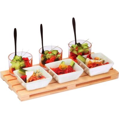 Alpina Model Assorted Snack Dishes - Serving Set Alpina Model Assorted Snack Dishes - Serving Set