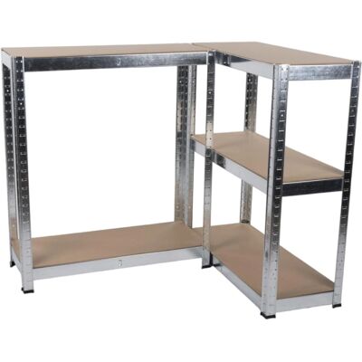 Kinzo Teräshylly - 5 säädettävää hyllyä - 750kg kapasiteetti Kinzo Teräshylly - 5 säädettävää hyllyä - 750kg kapasiteetti