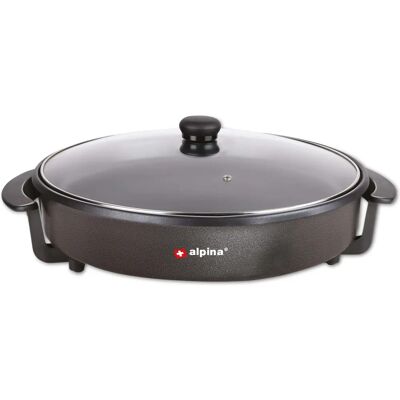 Alpina Elektrisk Stekpanna - Party Panna - Non-stick - 1500W - Ø 40cm Alpina Elektrisk Stekpanna - Party Panna - Non-stick - 1500W - Ø 40cm
