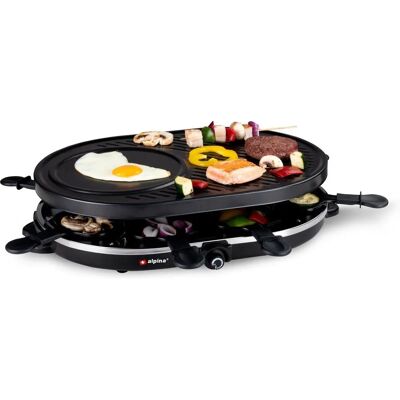 Alpina RACLETTE-GRILL OVAL - Publicité Alpina RACLETTE-GRILL OVAL - Publicité