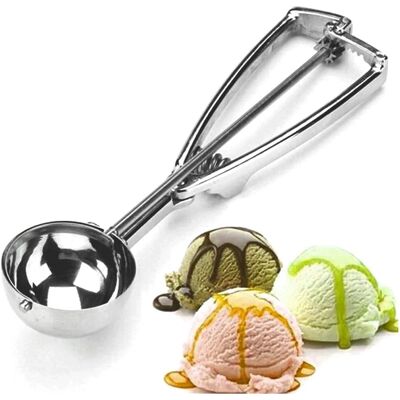 Alpina D6cm Edelstahl Eislöffel - Ice cream Spoon Alpina D6cm Edelstahl Eislöffel - Ice cream Spoon