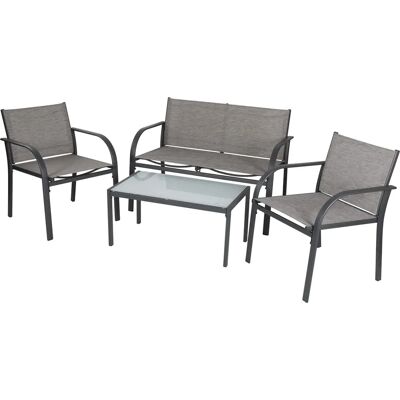 Lifetime Graues Rattan Gartenset - 4 Stück Lifetime Graues Rattan Gartenset - 4 Stück
