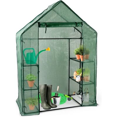 Serra da Giardino Kinzo - Grande Coltivatore in Plastica Multi-Livelli 143x73x195cm Serra da Giardino Kinzo - Grande Coltivatore in Plastica Multi-Livelli 143x73x195cm