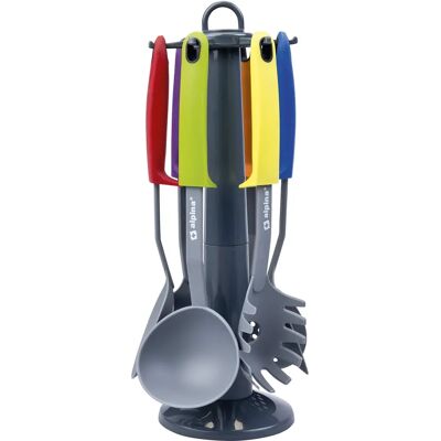 Alpina 7 Piece Nylon Kitchen Utensil Set - Kitchen Utensil Set Alpina 7 Piece Nylon Kitchen Utensil Set - Kitchen Utensil Set