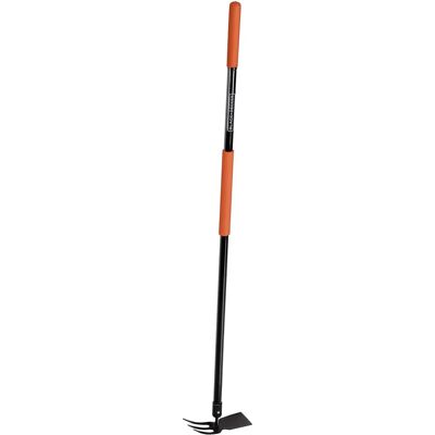 Cultivateur BLACK+DECKER BXGTTO7009 - Outil de jardin - Acier 148CM - Dents longues & Bord tranchant - Noir/Orange - Publicité Cultivateur BLACK+DECKER BXGTTO7009 - Outil de jardin - Acier 148CM - Dents longues & Bord tranchant - Noir/Orange - Publicité