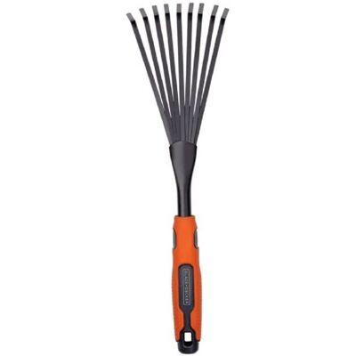 Black & Decker Handhark - Ergonomisch Handvat - 38,8cm - Tuingereedschap Black & Decker Handhark - Ergonomisch Handvat - 38,8cm - Tuingereedschap