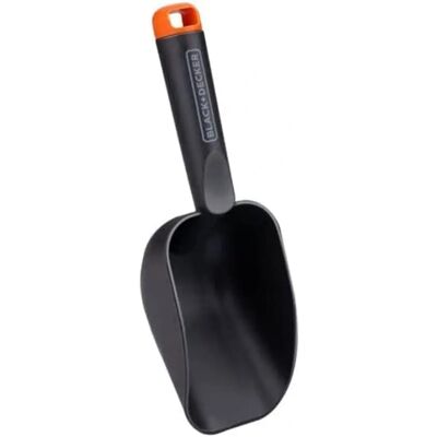 BLACK+DECKER Mélységű kerti lapát - 28,5cm - Fekete BLACK+DECKER Mélységű kerti lapát - 28,5cm - Fekete