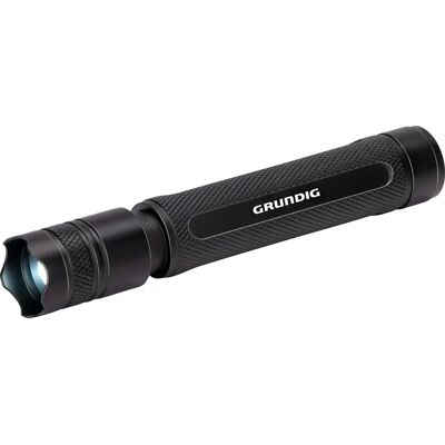 Grundig LED Zaklamp - 160 Lumen - 3,5W - 65M Bereik - 3 Lichtstanden - Zwart Grundig LED Zaklamp - 160 Lumen - 3,5W - 65M Bereik - 3 Lichtstanden - Zwart