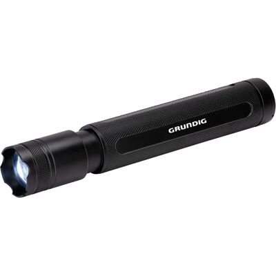 Torcia LED Grundig - 1200 Lumen - 3 Modalità - Nero/Arancione Torcia LED Grundig - 1200 Lumen - 3 Modalità - Nero/Arancione