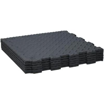 Black & Decker Puzzle-Matten - 6 Stück - 40x40cm - Bodschutz Black & Decker Puzzle-Matten - 6 Stück - 40x40cm - Bodschutz