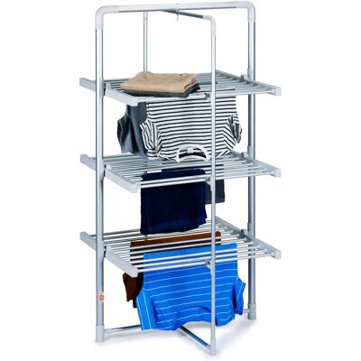 Dirt Devil Sèche-linge électrique - 30 barres, 21m, aluminium Dirt Devil Sèche-linge électrique - 30 barres, 21m, aluminium