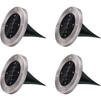 Grundig Tuin Zonsverlichtingsset - 4 LED Lampen voor Buiten Grundig Tuin Zonsverlichtingsset - 4 LED Lampen voor Buiten