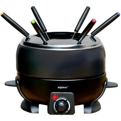 Alpina Elektrisch Fondue 2L - 800W, 6 vorken Alpina Elektrisch Fondue 2L - 800W, 6 vorken