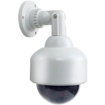Telecamera di Sicurezza Finta Safe Alarm - Rotazione 360° - Interno/Esterno Telecamera di Sicurezza Finta Safe Alarm - Rotazione 360° - Interno/Esterno