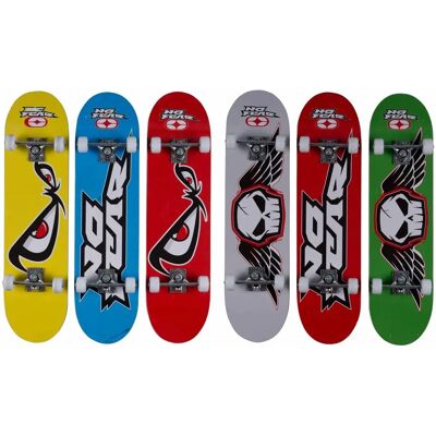 Skateboard - 78cm - Stoere afbeeldingen en kleuren - Supergoed for skateboarden Skateboard - 78cm - Stoere afbeeldingen en kleuren - Supergoed for skateboarden