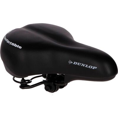 Dunlop Cykelsadel - Gel Stad/Tur - Svart Dunlop Cykelsadel - Gel Stad/Tur - Svart