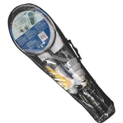 Set badminton multicolore Carrefour - 4 pezzi Set badminton multicolore Carrefour - 4 pezzi