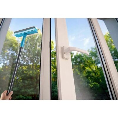 Raspador de ventanas Alpina con mango telescópico ajustable - Limpiador de ventanas Raspador de ventanas Alpina con mango telescópico ajustable - Limpiador de ventanas