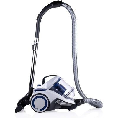 Aspirateur cyclone Dirt Devil blanc 700W filtre HEPA 12 - 3 pièces Aspirateur cyclone Dirt Devil blanc 700W filtre HEPA 12 - 3 pièces